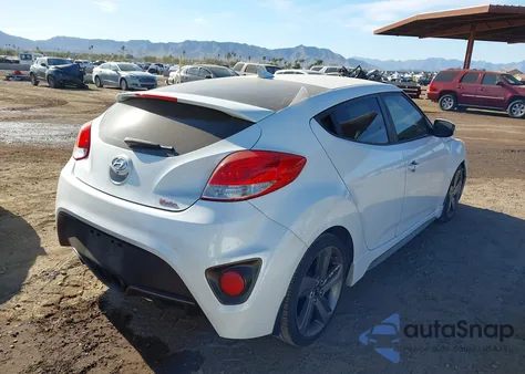 2015 Hyundai Veloster Turbo from USA, damaged, VIN KMHTC6AE1FU231388